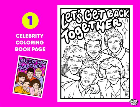 One Direction Coloring Pages To Print Out