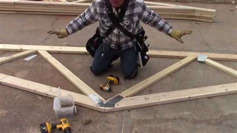 How To Build Barn Shed Trusses ~ Small Project