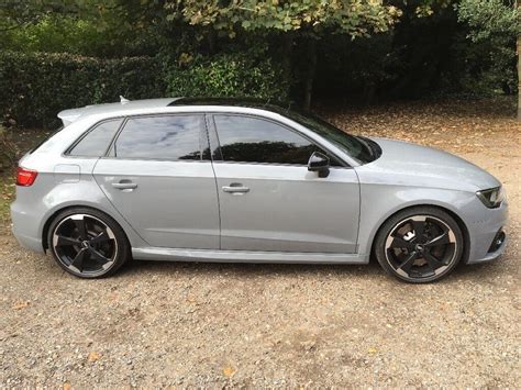 2016 Audi Rs3 2 5 Quattro Stronic Auto 467 Bhp Black Pack Mega Spec Nardo Grey In Sutton