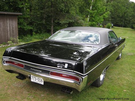 1970 Plymouth Sport Fury Gt Tx9 Black Velvet