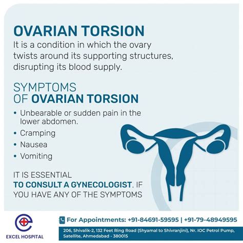 Ovarian Torsion Is A Condition In Which The Ovary Twists Around Its