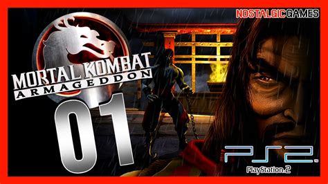 Mortal Kombat Armageddon Konquest Mode Part 01 PS2 No Commentary