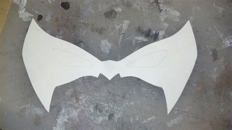 New 52 Nightwing Mask Pattern by swanboy on DeviantArt