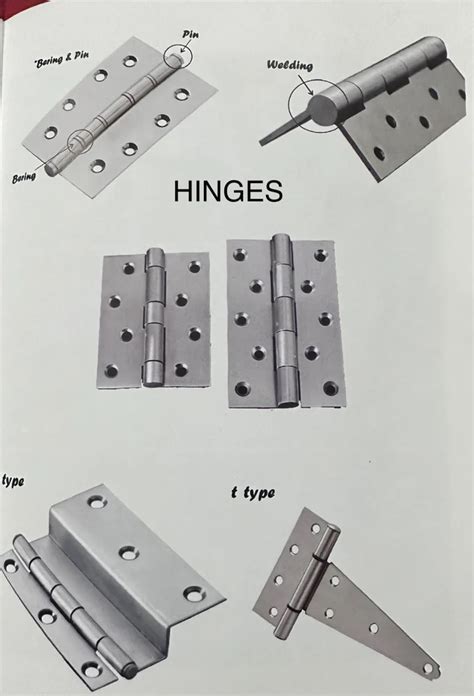 G Butt Hinge Stainless Steel Hinges Thickness Mm Silver At Rs