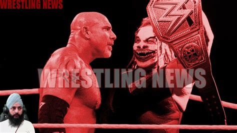 Fiend Bray Wyatt Vs Goldberg WWE Universal Championship YouTube