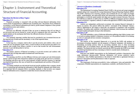 Solution Manual For Intermediate Accounting Global Edition 2th By