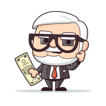 bill clipart   businessman  glasses    bill cartoon