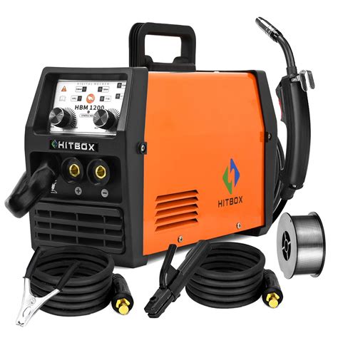 Buy Hitbox 3 In 1 Portable Less Mig Welder 130amp Anti Stick Mini Mig