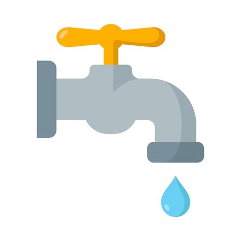 Premium Vector Water Tap Icon Vector Design Template In White Background