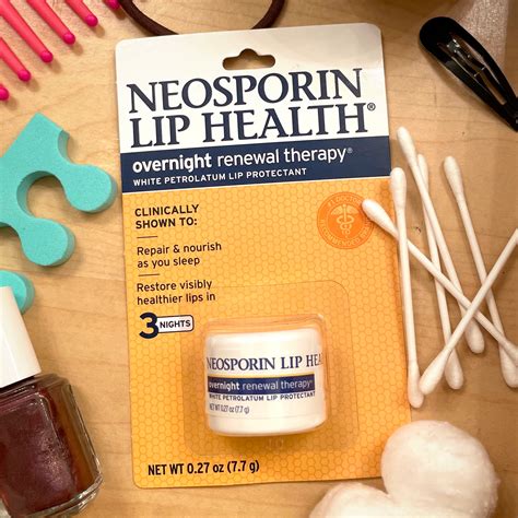 Neosporin Lip Health Overnight Renewal Therapy 027 Oz Pick Up In