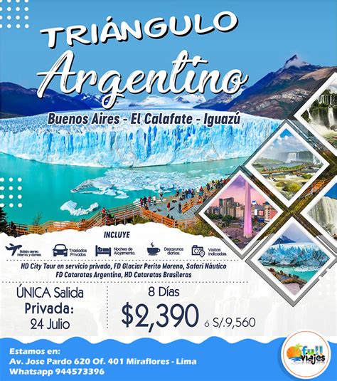 Triángulo Argentino Full viajes Peru