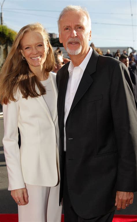 James Cameron And Suzy Amis From The Hobbit An Unexpected Journey World