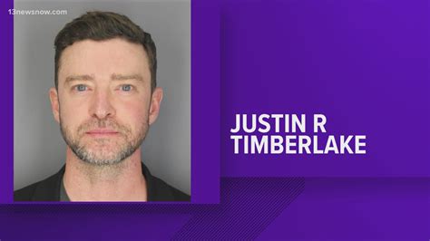 Justin Timberlakes Mug Shot Released After Dwi Arrest