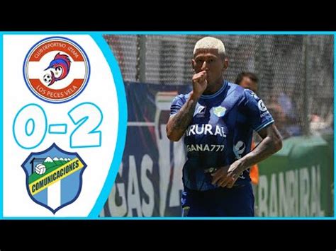 Iztapa Vs Comunicaciones 0 2 GOLES Y RESUMEN Apertura J9 YouTube