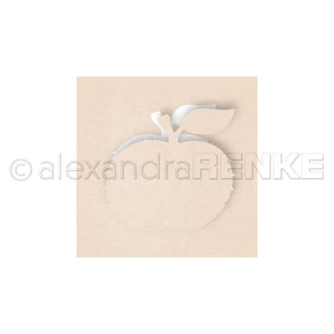 Alexandra Renke Stanzform Abriss Apfel D AR Ba0366 Stanzformen