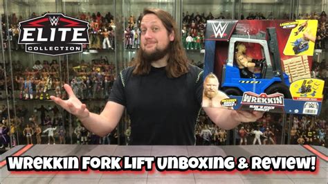 Wwe Mattel Wrekkin Fork Lift Unboxing Review Youtube