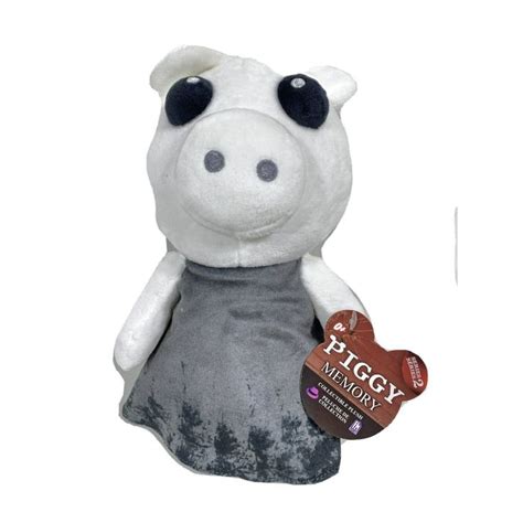 Piggy Willow Roblox Collectible Plush White Pig 8 And Dlc Code Series 2