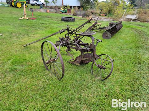 One Bottom Horse Drawn Plow Other Bigiron