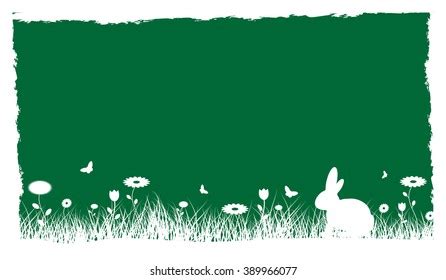 Grassfield Isolated Over Royalty Free Licensable Stock Vectors