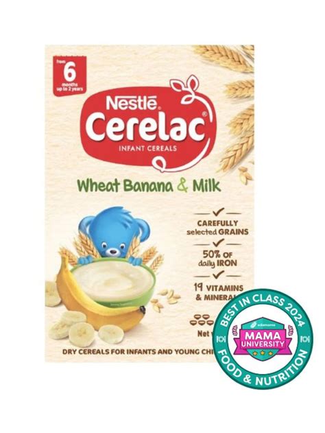 Cerelac Wheat Banana And Milk 250g Edamama