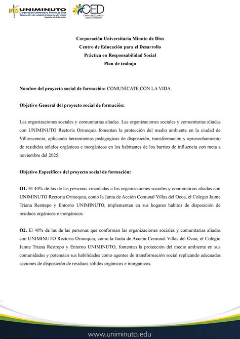 Actividad Práctica Responsabilidad Corporación Universitaria Minuto