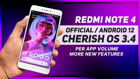 Cherish OS 3 4 Official Android 12 Redmi Note 4 Per App Volume