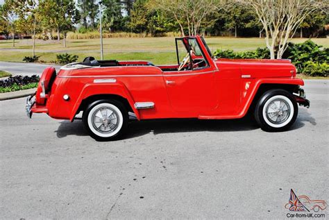 No Reserve Sweet And Must Be Seen 1950 Willys Jeepster Convertible