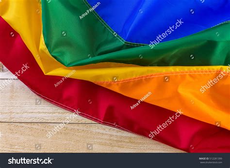 Rainbow Gay Pride Flag Background Stock Photo Shutterstock