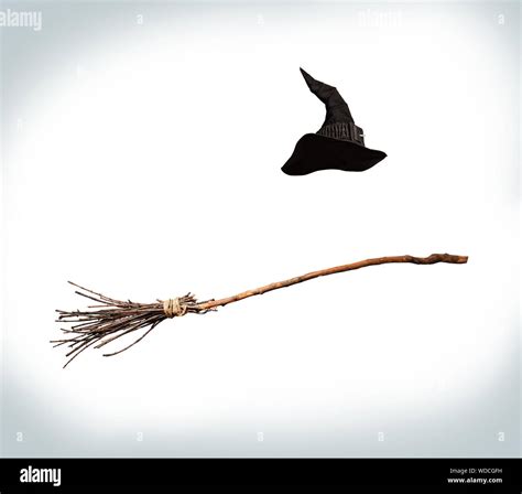witches broom flying