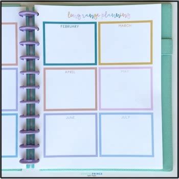 Teacher Planner 2024 2025 PASTEL By Leanne Prince TPT