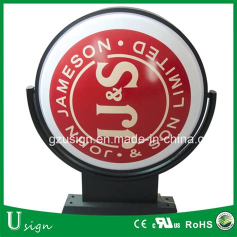 New Custom Outdoor Led Advertising Display Acrylic Vacuum Forming