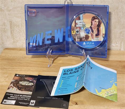 Mavin Ps Gta Grand Theft Auto V Complete With Map And Inserts