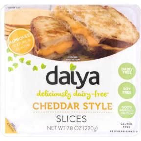 Daiya Cheddar Style Slices 7 8 Oz La Comprita