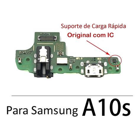 Placa De Carga Usb Original Para Samsung Galaxy A10s A107f Carregamento