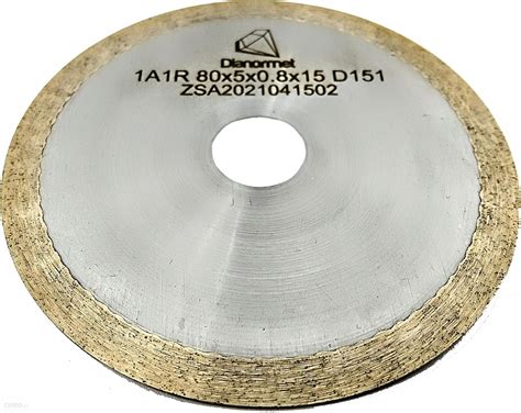 Tarcza tnąca Makita Tarcza Diamentowa 80Mm 0 8Mm Cięcia Szkła Pił0119