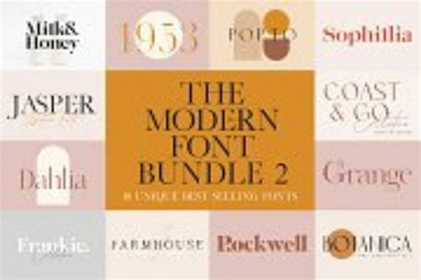 18 Font Bundles To Save You Time and Money On Your Next Project | HipFonts