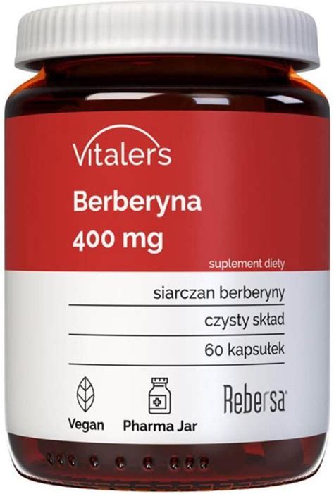 Preparat Medycyny Naturalnej Vitaler S Berberyna Berberys Mg