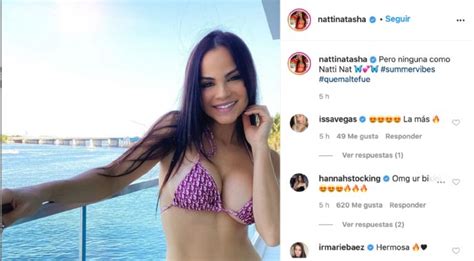 Era su talla El bikini de Natti Natasha que fue furor por lo pequeño MDZ Online