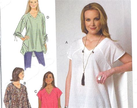 Uncut Butterick Sewing Pattern 6215 Fast And Easy Top Pattern Size Xsm