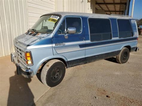 1989 DODGE RAM VAN B250 For Sale AL TANNER Wed Dec 06 2023