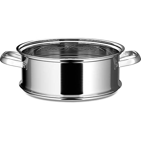 Vention Stainless Steel Stacked Steamer Basket Large Metal Insert