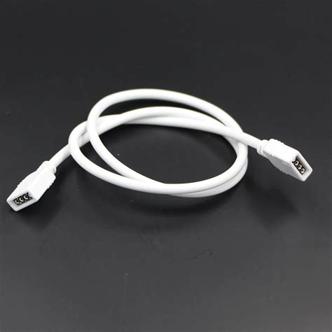 1m 2m 5m 10m 30cm 50cm 4 Pin Rgb Led Connector Extension Cable Cord