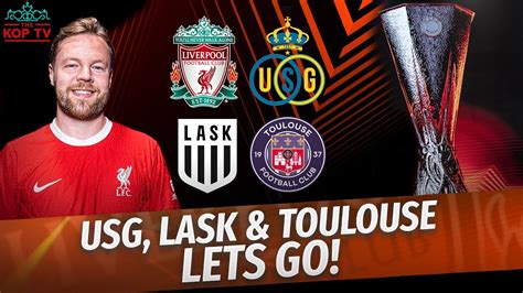 LASK USG AND TOULOUSE Europa League Group Draw LIVE YouTube