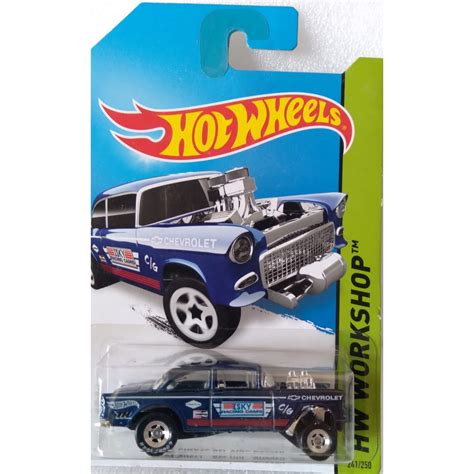 Hot Wheels 55 Chevy Bel Air Gasser Super Treasure Hunt STH Shopee