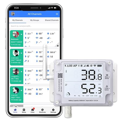 B G S L Ubibot Gs A Wifi Thermometer Hygrometer Wireless Temperature