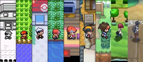 Pokémon Graphics Evolution 1996 2016 Gaming