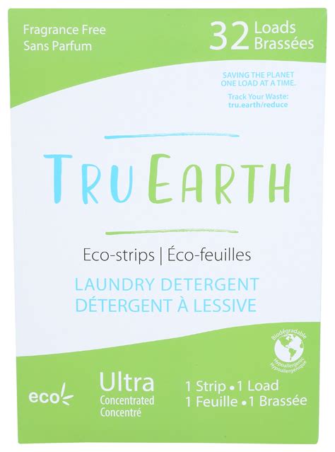 Tru Earth Eco Strips Laundry Detergent Fragrance Free Carewell