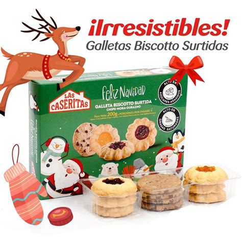 Galletas Biscotto Surtida 200gr Las Caseritas