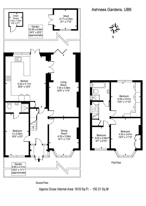 4 Bed Semi Detached House For Sale In Ashness Gardens Greenford Ub6