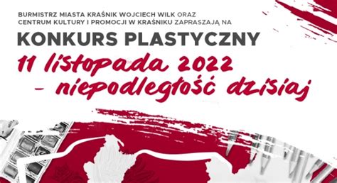 Konkurs Plastyczny Listopada Niepodleg O Dzisiaj Kra Nik Eu